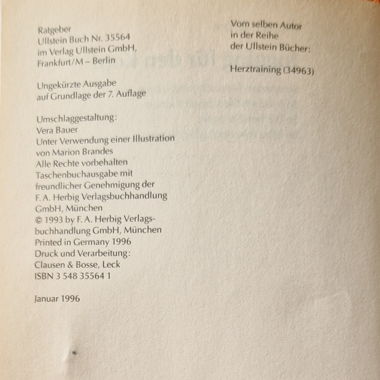 Jogging for the Head 1996