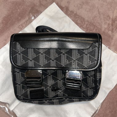 Black Lacoste Crossbody Bag