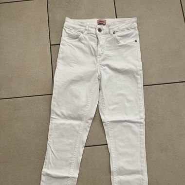 Weisse skinny Jeans