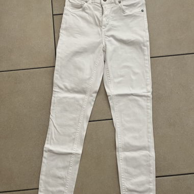 Weisse skinny Jeans