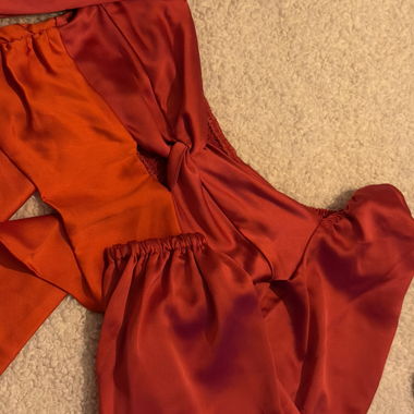 Satin-Top von Bershka