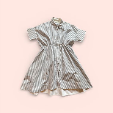 Gestreiftes Hemdkleid Victoria Victoria Beckham