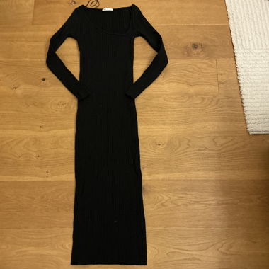 Black Knit Dress