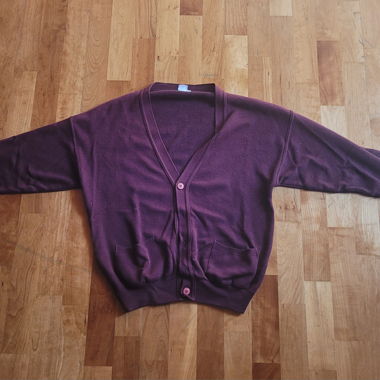 Purple Cardigan