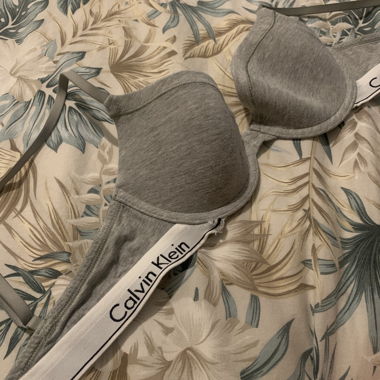 Calvin-Klein-BH grau 32B