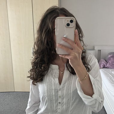 Blouse blanche vintage