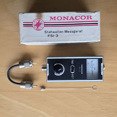 Appareil de mesure de monacor SWR FSI-3