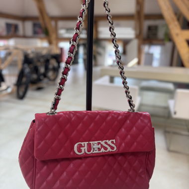 Borsa a tracolla GUESS rossa trapuntata