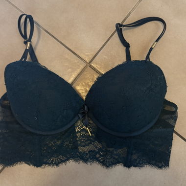 Reggiseno push-up turchese