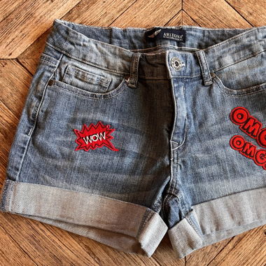 Short jeans taille 38 neuf