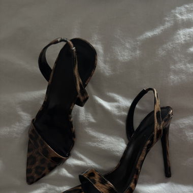 Tacco leopardato in perfette condizioni mai indossato 38-39