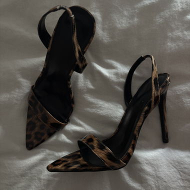 Tacco leopardato in perfette condizioni mai indossato 38-39