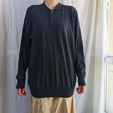 Oversized antarchite wool vintage sweater
