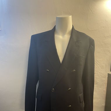 Navy Blauer Doppelreiher Sakko