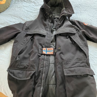 Napapijri dunkelblaue Jacke - Grösse S