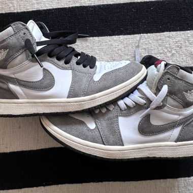 Jordan 1 washed grey High top, 38,5