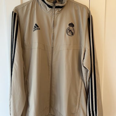 Giacca da allenamento Adidas Real Madrid beige L