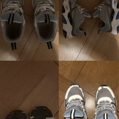 Baskets bleues B22