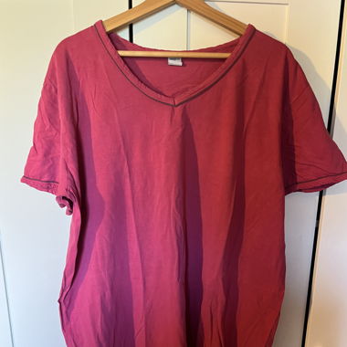 Pinkes Basic Kleid