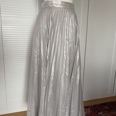 Silver skirt