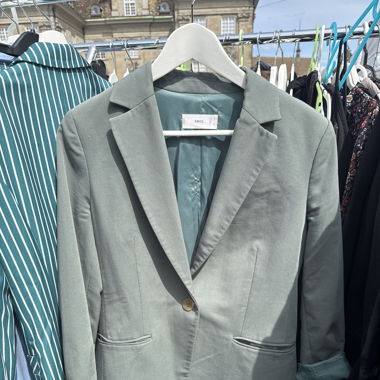 Light khaki / green Mango Blazer, 38