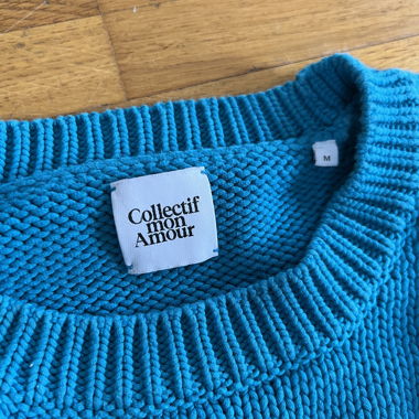 Maglione Collectif Mon Amour in cotone
