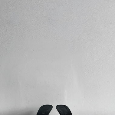 VINTAGE PRADA BUCKLE HEEL MULE