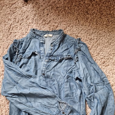 Jeansbluse neuwertig