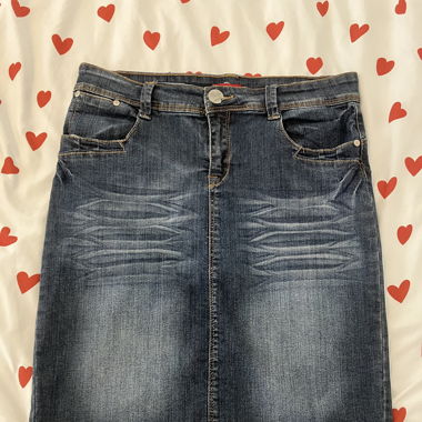 vintage midi-skirt