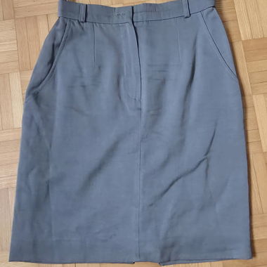Grey René Lezard Skirt size 38