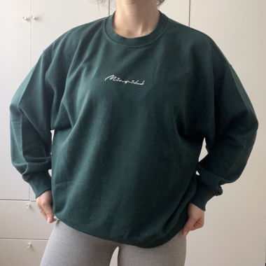 Sweat vert fonce