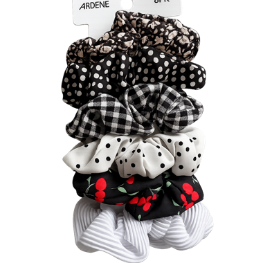 Lot de 6 scrunchies
