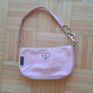 Pastel pink blackpink Dior-inspired shoulder bag 