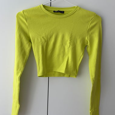 Zara Neon-Crop-Top