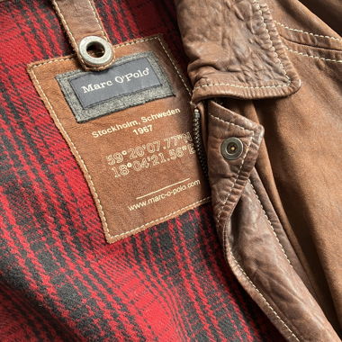 Vintage Leather Jacket Marc O'Polo 