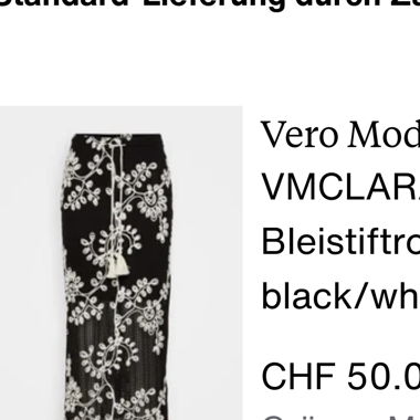 Gonna a tubino M Vero Moda