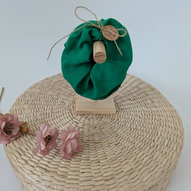 Scrunchies – fatti a mano con materiale riciclato