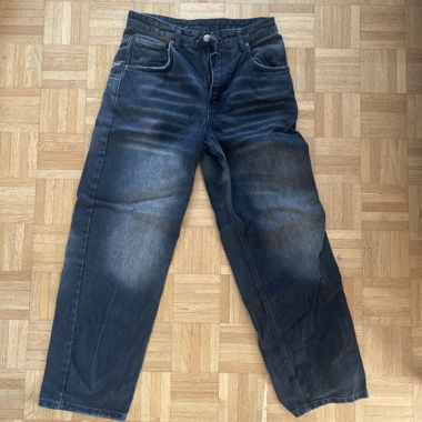 Dark baggy jeans