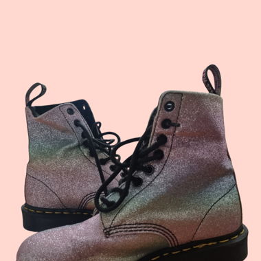 glitter Dr. Martens