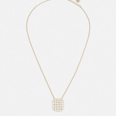 Swarovski Gold Necklace