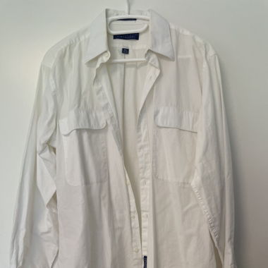 geoffrey beene white shirt