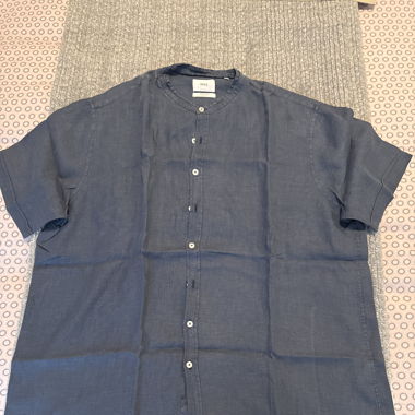 Chemise manche courte brax en lin