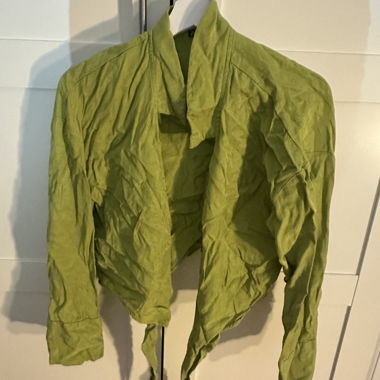Blusa verde Zara
