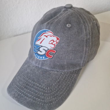 ZSC Lions Cap (FABRIKNEU, ungetragen) grau