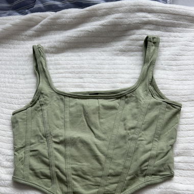 Corsetstyle tank top