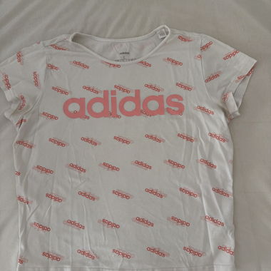 Adidas T-Shirt pink/white