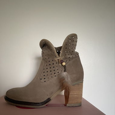 Bottine beige