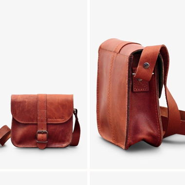 Paul Marius Leather Crossbody Bag
