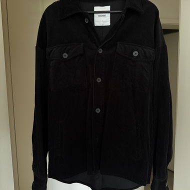 Giacca camicia nera BLACKSALT