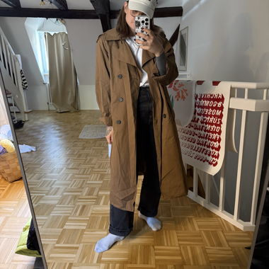 Trenchcoat marron H&M – Taille M